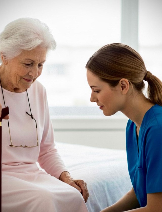 Tu paso por el hospital siempre acompañado
